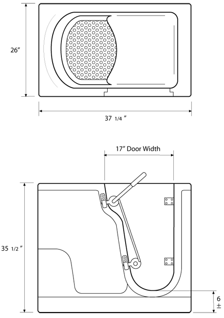 Dimensions of The Tahiti